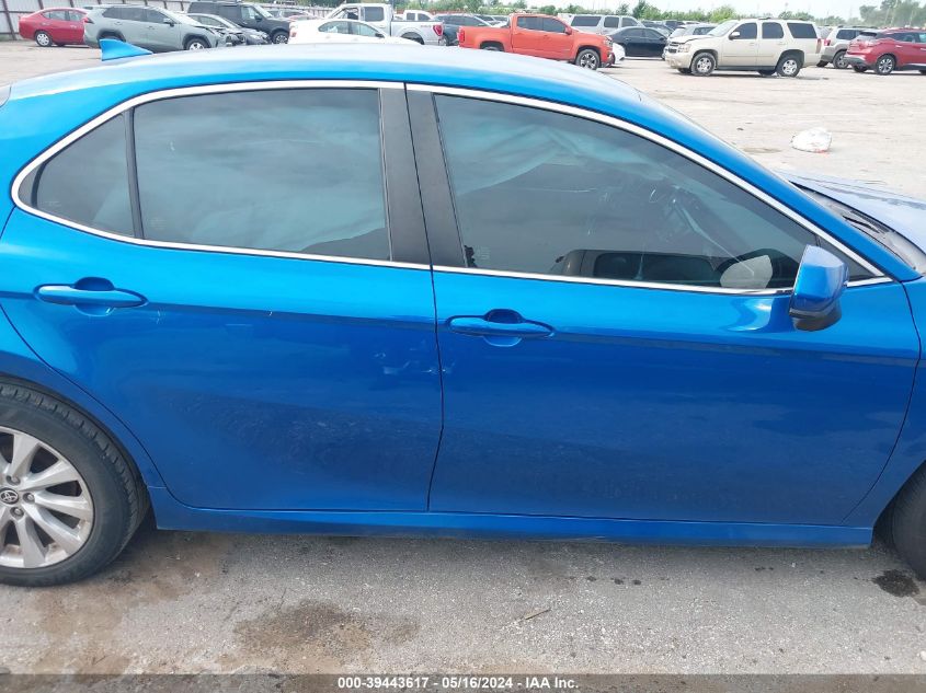 2020 Toyota Camry Le VIN: 4T1C11AKXLU394227 Lot: 39443617