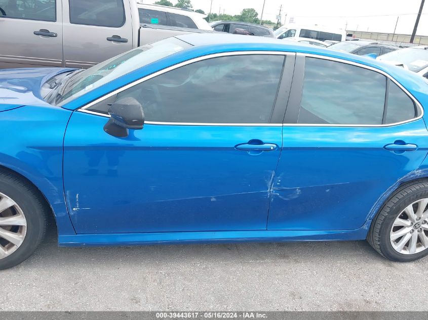 2020 Toyota Camry Le VIN: 4T1C11AKXLU394227 Lot: 39443617