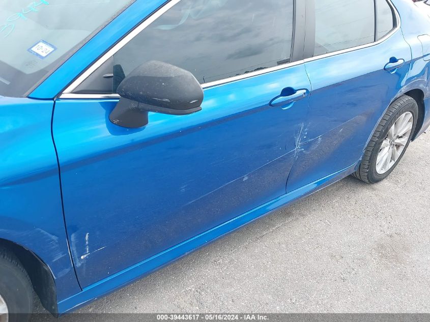 2020 Toyota Camry Le VIN: 4T1C11AKXLU394227 Lot: 39443617