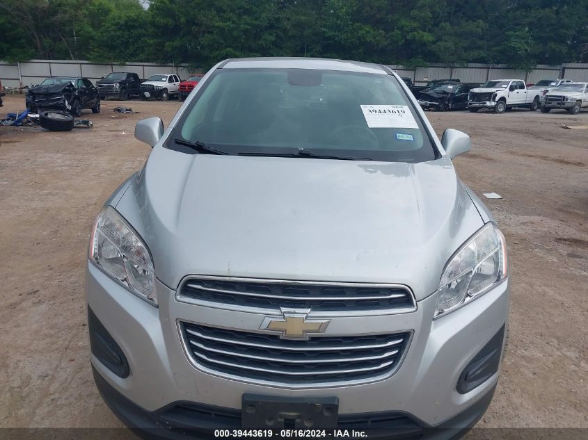 2016 Chevrolet Trax 1Ls VIN: KL7CJKSB3GB682601 Lot: 39443619