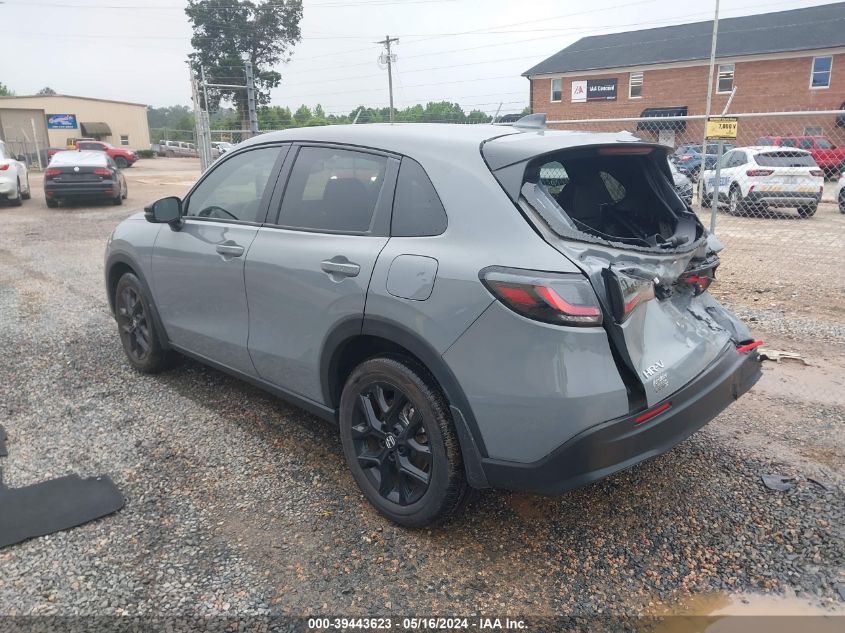 2023 Honda Hr-V Awd Sport VIN: 3CZRZ2H5XPM712851 Lot: 39443623