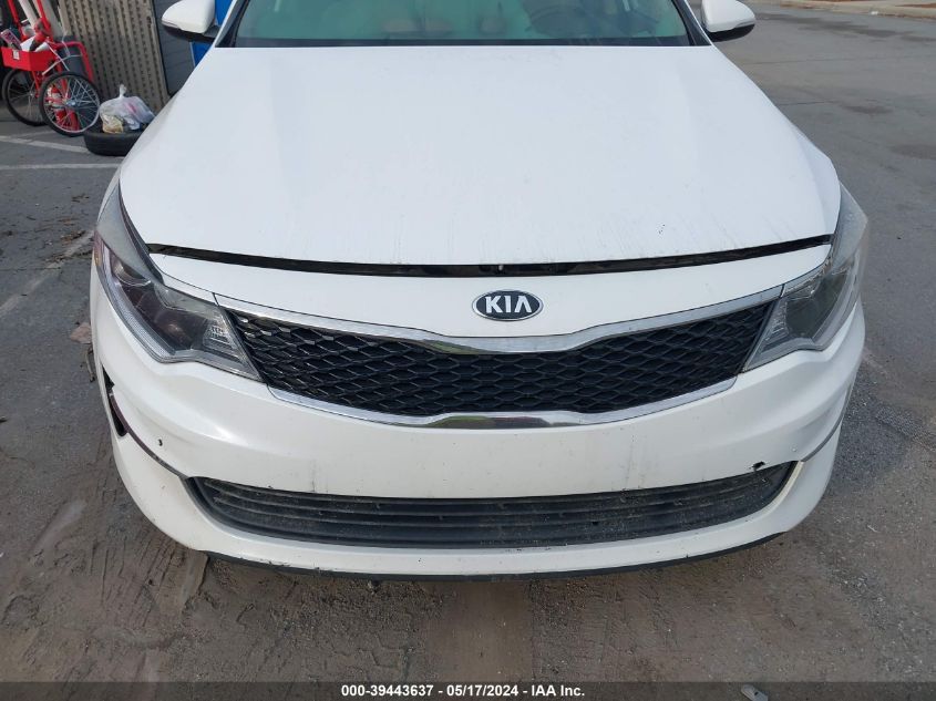 2018 Kia Optima Lx VIN: 5XXGT4L37JG253738 Lot: 39443637