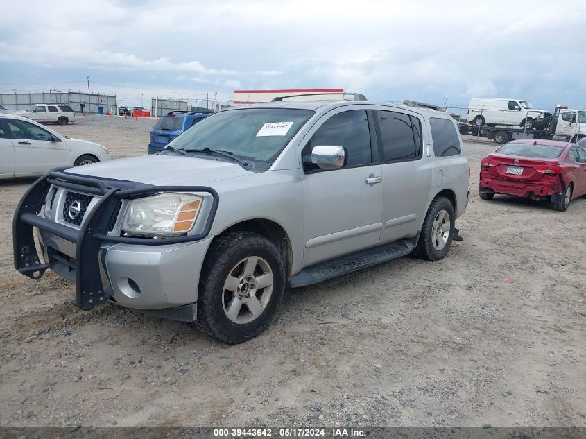 2004 Nissan Armada Se/Le VIN: 5N1AA08A84N739846 Lot: 39443642