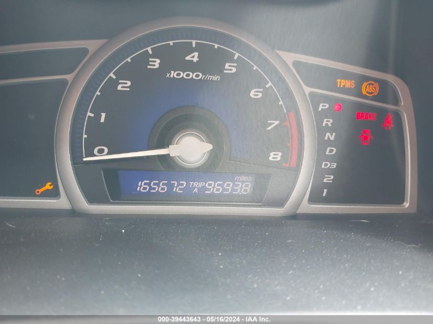 2008 Honda Civic Lx VIN: 2HGFG12688H553498 Lot: 39443643