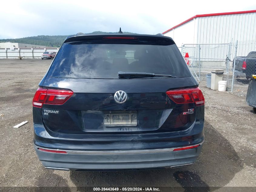 2018 Volkswagen Tiguan 2.0T Se/2.0T Sel VIN: 3VV2B7AX5JM216207 Lot: 39443649