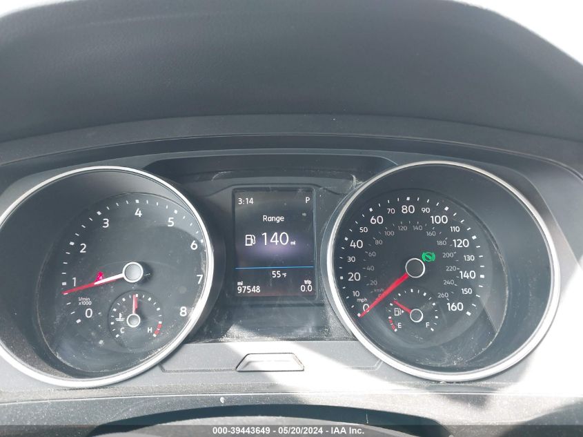 2018 Volkswagen Tiguan 2.0T Se/2.0T Sel VIN: 3VV2B7AX5JM216207 Lot: 39443649