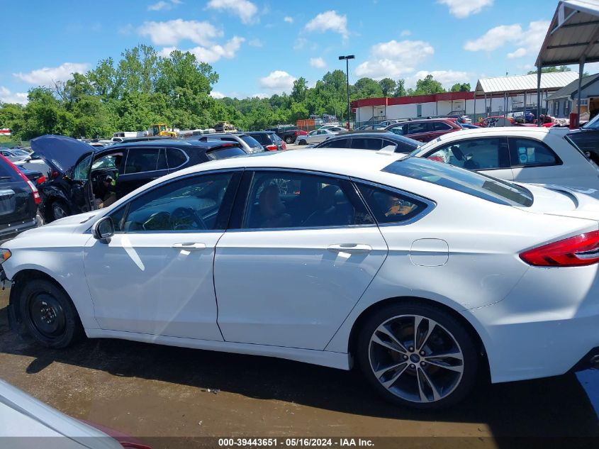 2019 FORD FUSION TITANIUM - 3FA6P0D97KR184490