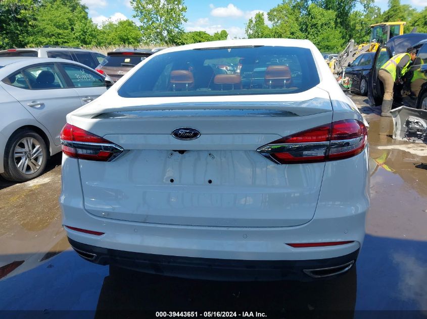 2019 FORD FUSION TITANIUM - 3FA6P0D97KR184490