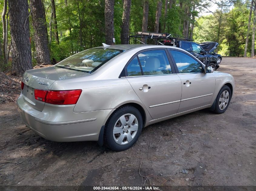 2010 Hyundai Sonata Gls VIN: 5NPET4AC4AH630539 Lot: 39443654