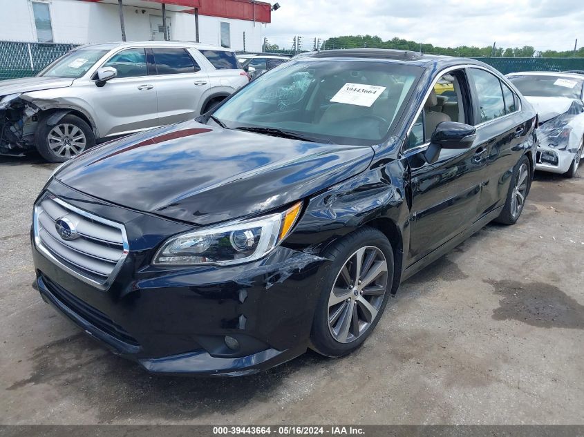 2016 Subaru Legacy 2.5I Limited VIN: 4S3BNAN61G3023521 Lot: 39443664