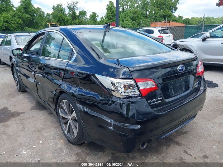 2016 Subaru Legacy 2.5I Limited VIN: 4S3BNAN61G3023521 Lot: 39443664