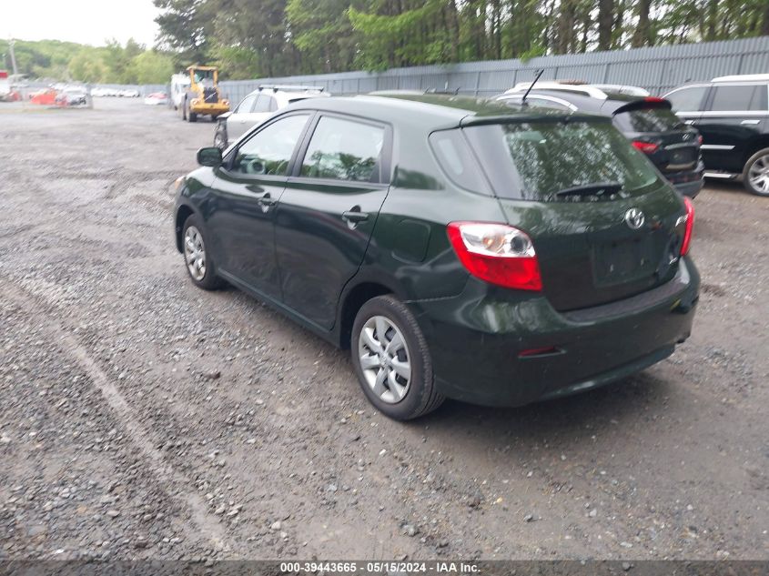 2011 Toyota Matrix S VIN: 2T1LE4EE7BC020295 Lot: 39443665