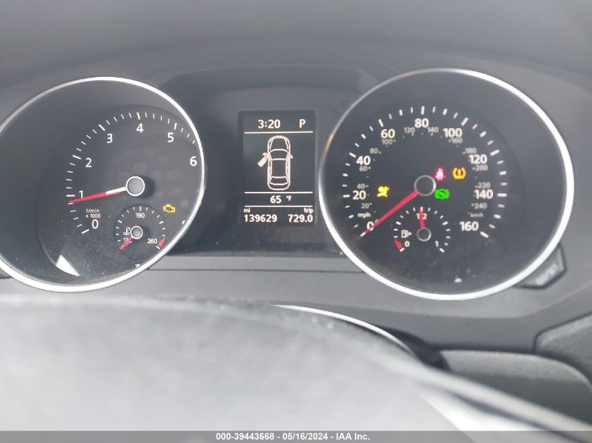 2017 Volkswagen Jetta 1.4T Se VIN: 3VWDB7AJ6HM310266 Lot: 39443668