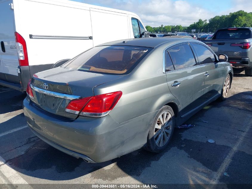 2011 Toyota Avalon Limited VIN: 4T1BK3DBXBU410943 Lot: 39443681