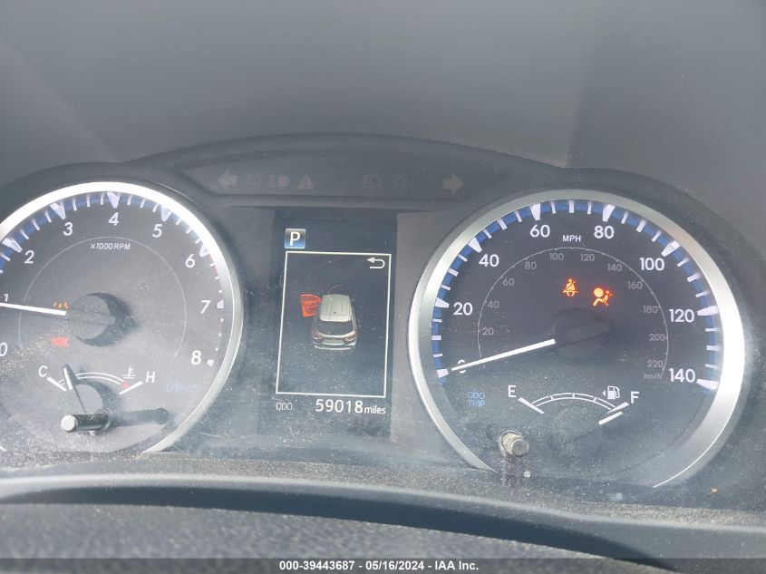 2019 Toyota Highlander Le VIN: 5TDZARFH7KS055048 Lot: 39443687