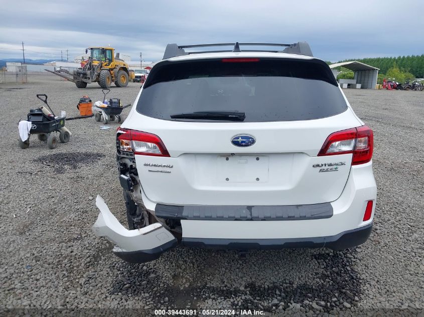 2016 Subaru Outback 2.5I Limited VIN: 4S4BSALC8G3263601 Lot: 39443691