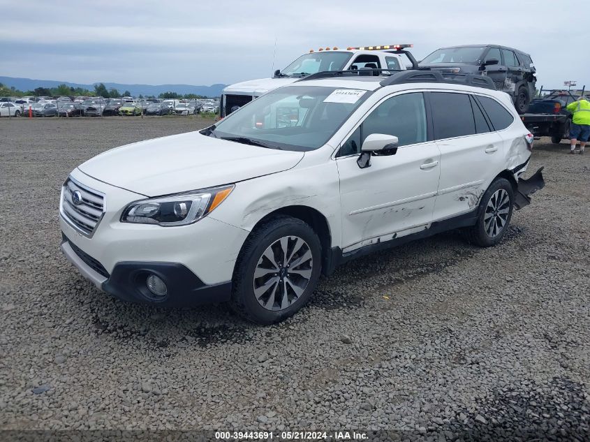 2016 Subaru Outback 2.5I Limited VIN: 4S4BSALC8G3263601 Lot: 39443691