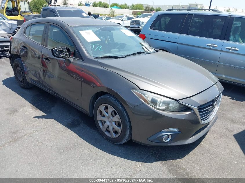 2014 MAZDA MAZDA3 I SPORT - JM1BM1K7XE1176049