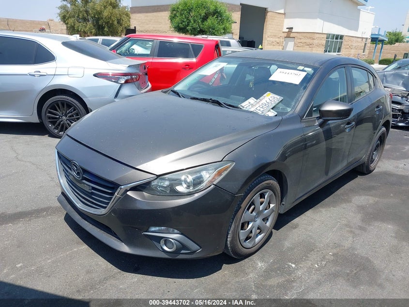 2014 MAZDA MAZDA3 I SPORT - JM1BM1K7XE1176049