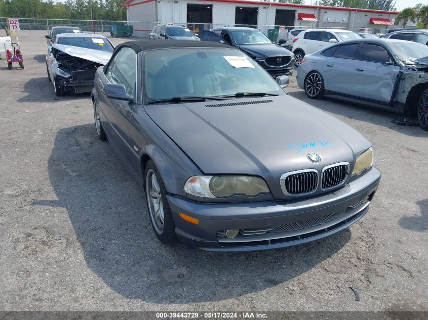 2002 BMW 330Ci VIN: WBABS53402JU94692 Lot: 39443729