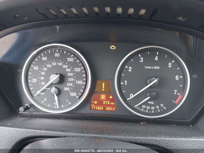 2009 BMW X5 xDrive30I VIN: 5UXFE435X9L265058 Lot: 39443733