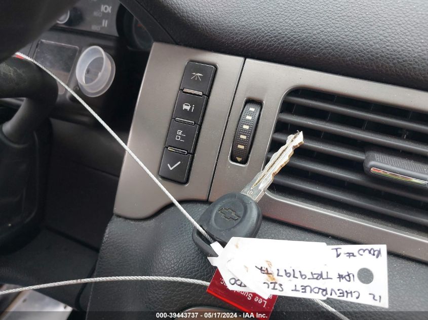 2012 Chevrolet Silverado 1500 Ltz VIN: 3GCPCTE0XCG222609 Lot: 39443737