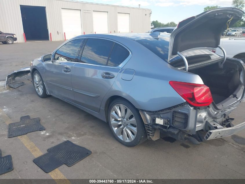 2016 Acura Rlx Sport Hybrid Advance Package VIN: JH4KC2F99GC000149 Lot: 39443760