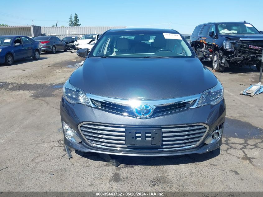 2014 Toyota Avalon Hybrid Xle Touring VIN: 4T1BD1EB2EU029444 Lot: 39443762