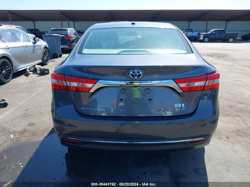 2014 Toyota Avalon Hybrid Xle Touring VIN: 4T1BD1EB2EU029444 Lot: 39443762