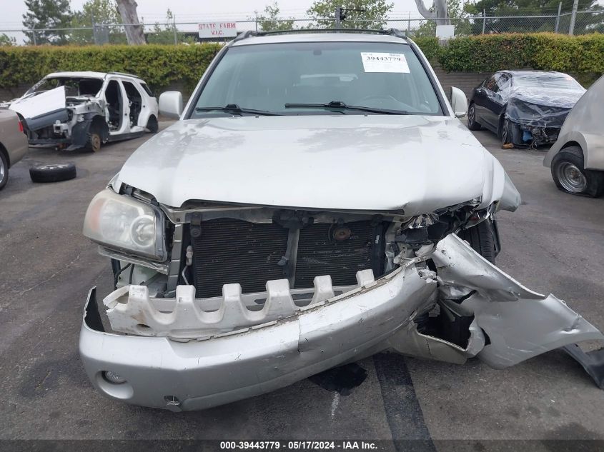 2004 Toyota Highlander Limited V6 VIN: JTEDP21AX40031161 Lot: 39443779