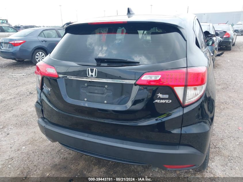 2020 Honda Hr-V Awd Lx VIN: 3CZRU6H36LM720315 Lot: 39443781