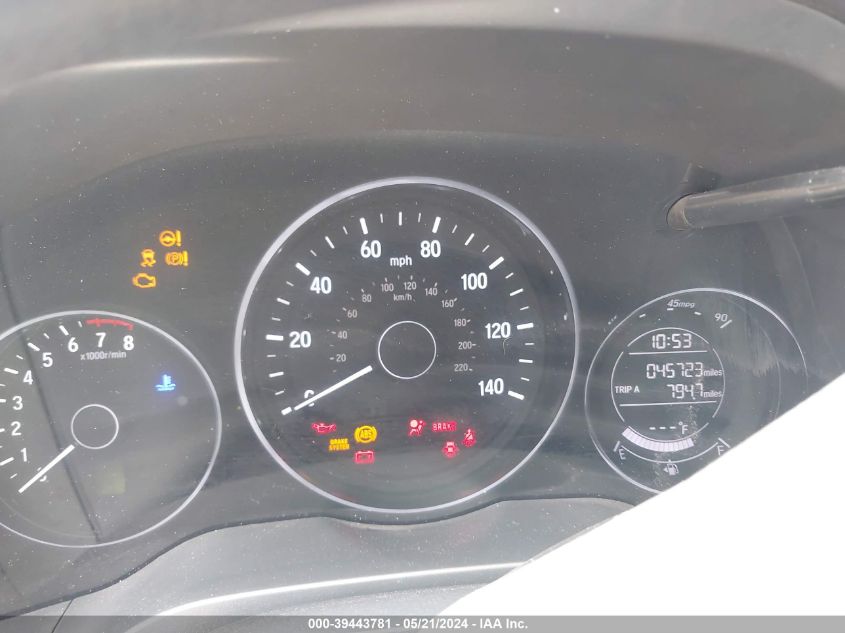 2020 Honda Hr-V Awd Lx VIN: 3CZRU6H36LM720315 Lot: 39443781