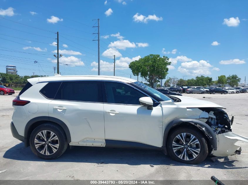 2021 Nissan Rogue Sv Fwd VIN: 5N1AT3BA7MC800698 Lot: 39443793