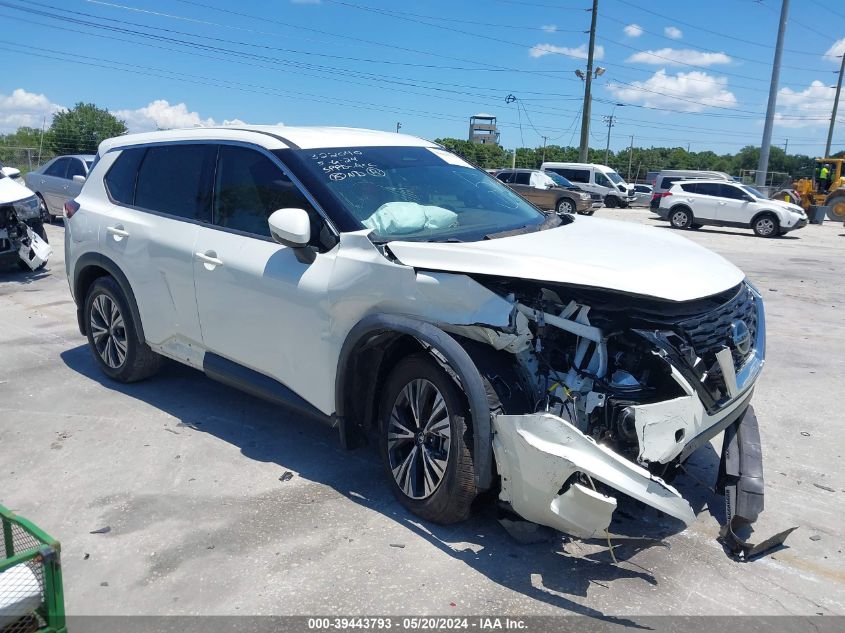 2021 Nissan Rogue Sv Fwd VIN: 5N1AT3BA7MC800698 Lot: 39443793