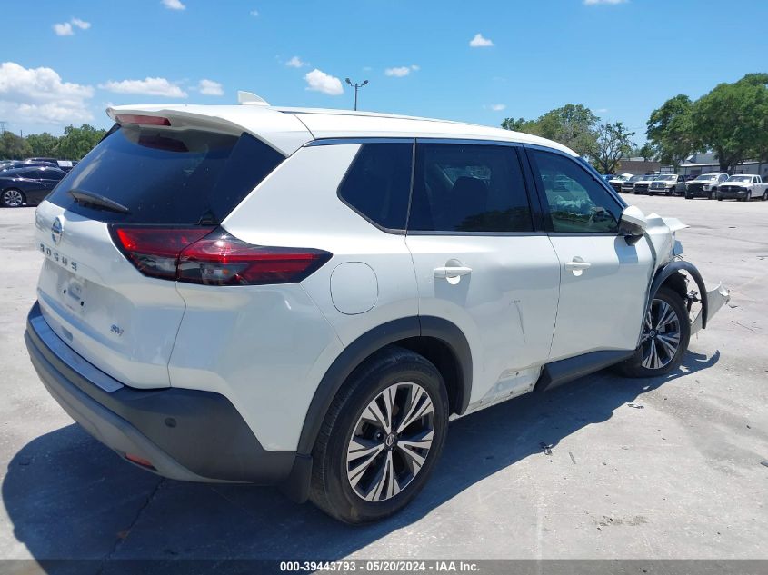 2021 Nissan Rogue Sv Fwd VIN: 5N1AT3BA7MC800698 Lot: 39443793