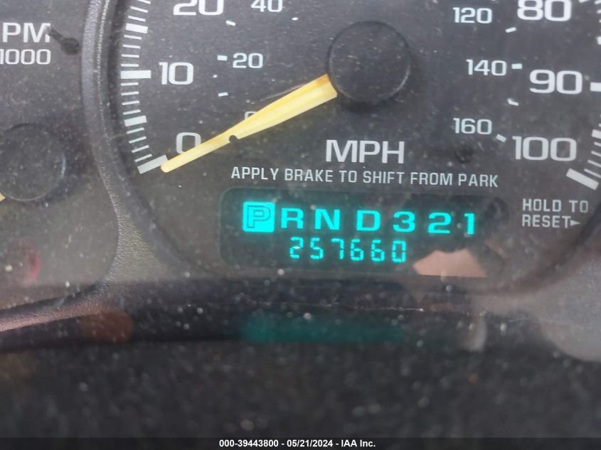 2000 Chevrolet Tahoe All New Ls VIN: 1GNEK13TXYJ193086 Lot: 39443800