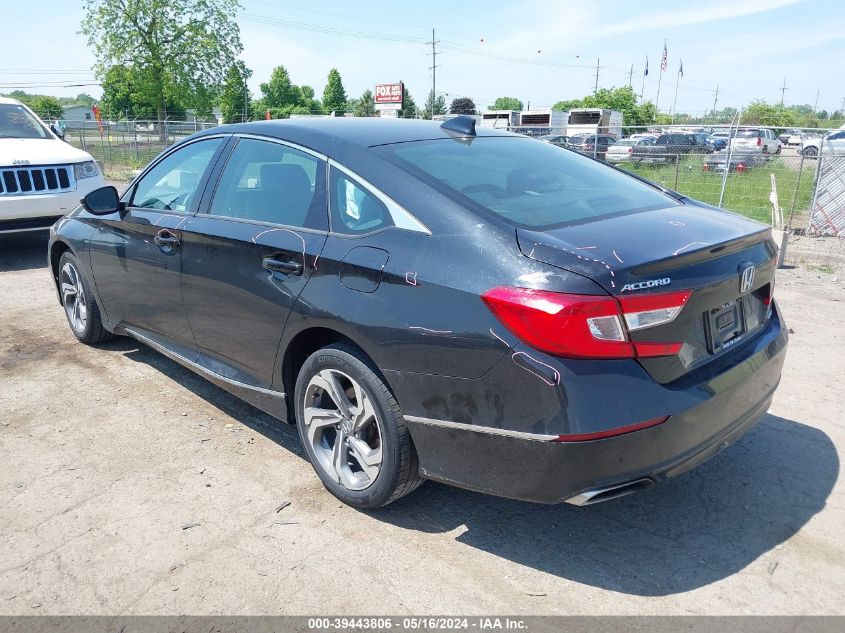 2018 Honda Accord Ex-L 2.0T VIN: 1HGCV2F60JA037696 Lot: 39443806