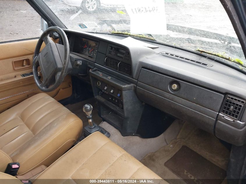 1992 Volvo 240 VIN: YV1AW8206N1916384 Lot: 39443811