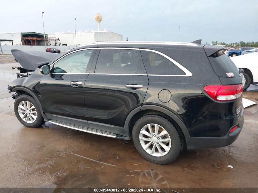 2017 Kia Sorento 2.4L Lx VIN: 5XYPG4A36HG279891 Lot: 39443812