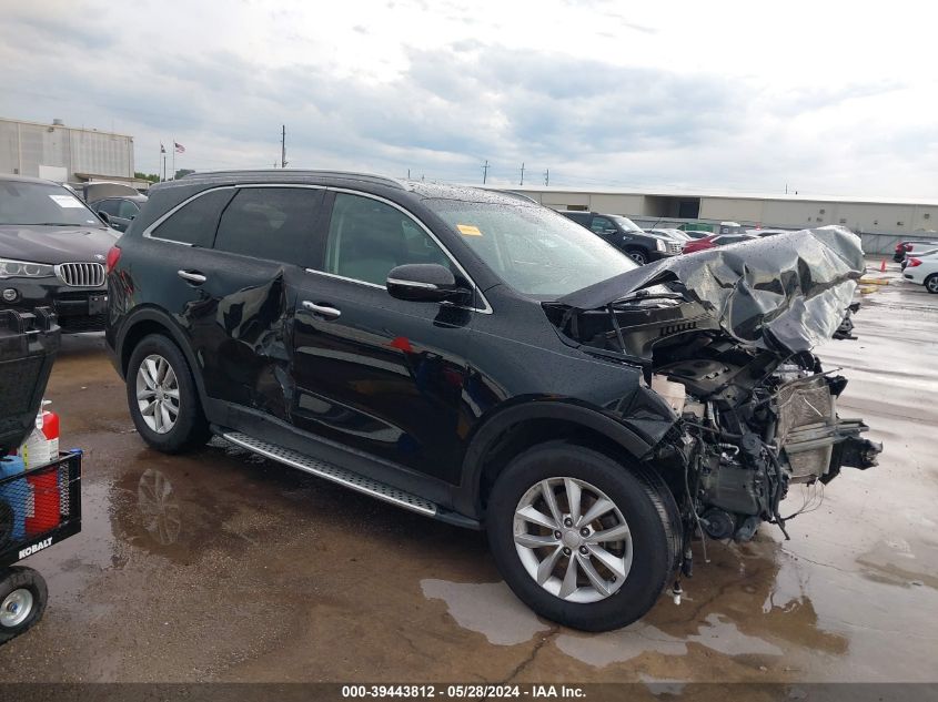 2017 Kia Sorento 2.4L Lx VIN: 5XYPG4A36HG279891 Lot: 39443812