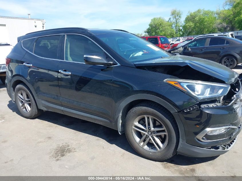 2017 Hyundai Santa Fe Sport 2.4L VIN: 5NMZUDLB8HH016989 Lot: 39443814