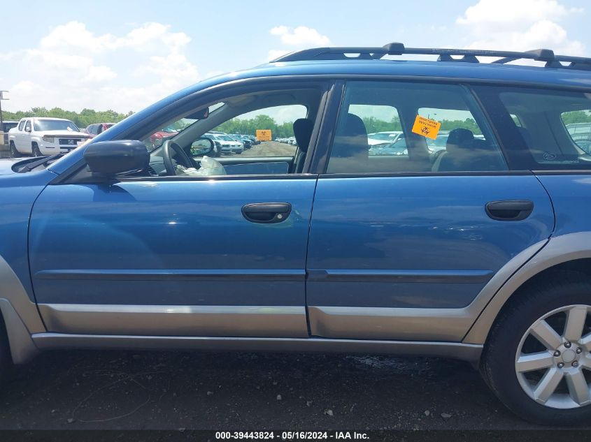 2008 Subaru Outback 2.5I/2.5I L.l. Bean Edition VIN: 4S4BP61C287341916 Lot: 39443824