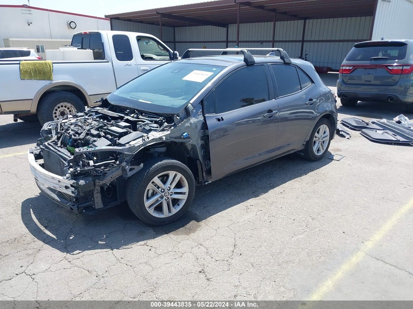 VIN JTNB4MBE4M3125337 2021 TOYOTA COROLLA SE