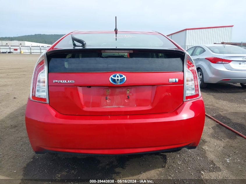 2015 Toyota Prius Two VIN: JTDKN3DU4F1898730 Lot: 39443838