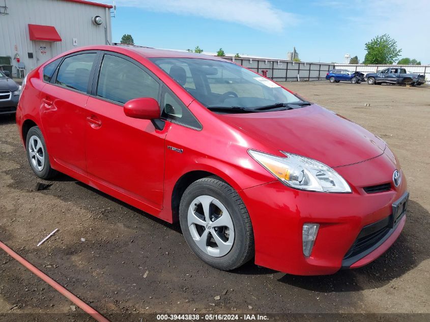 2015 Toyota Prius Two VIN: JTDKN3DU4F1898730 Lot: 39443838