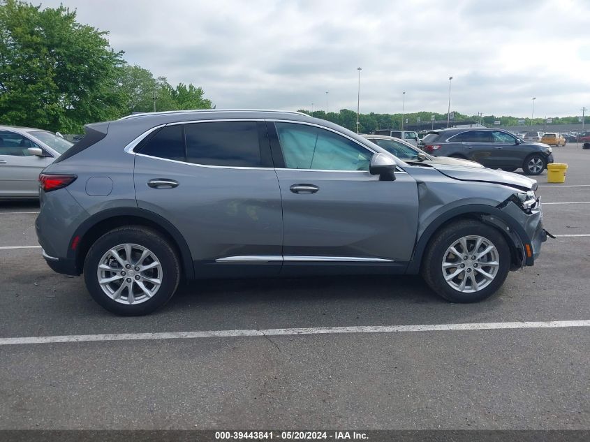 2021 Buick Envision Awd Preferred VIN: LRBFZMR47MD192933 Lot: 39443841