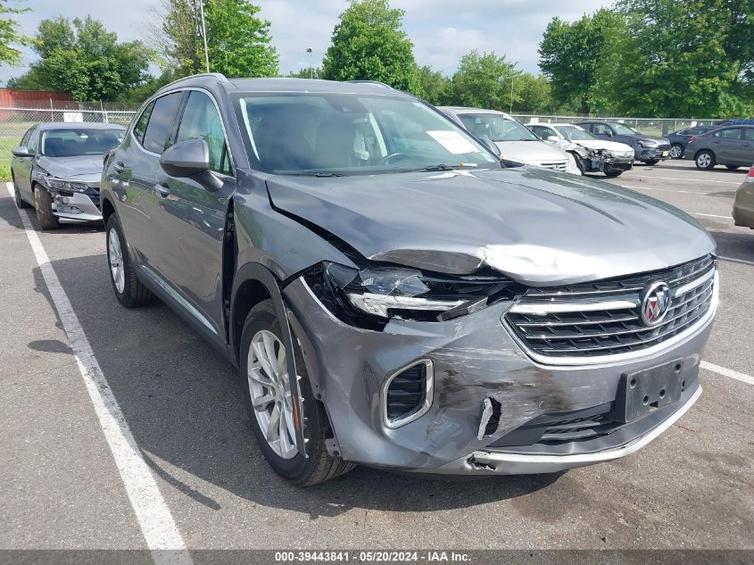 2021 Buick Envision Awd Preferred VIN: LRBFZMR47MD192933 Lot: 39443841