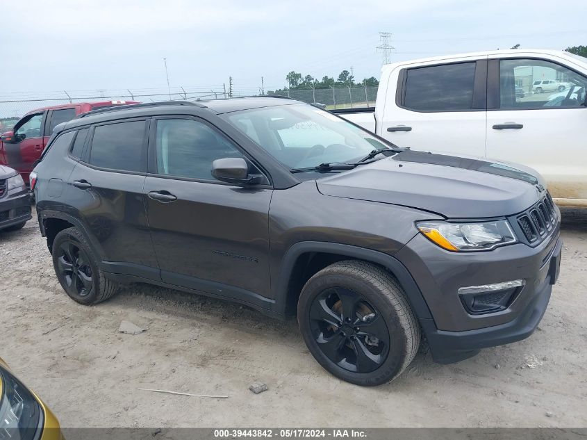 2021 Jeep Compass Altitude 4X4 VIN: 3C4NJDBB9MT586781 Lot: 39443842