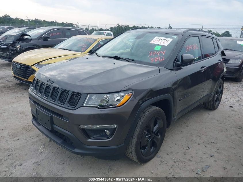 2021 Jeep Compass Altitude 4X4 VIN: 3C4NJDBB9MT586781 Lot: 39443842