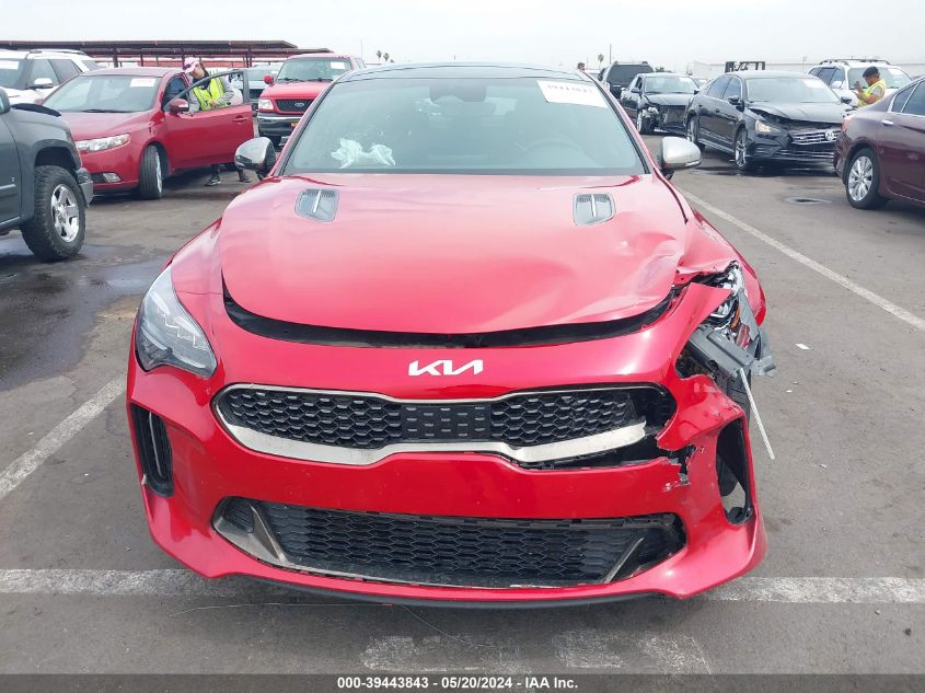2022 Kia Stinger Gt-Line VIN: KNAE35LD9N6115142 Lot: 39443843